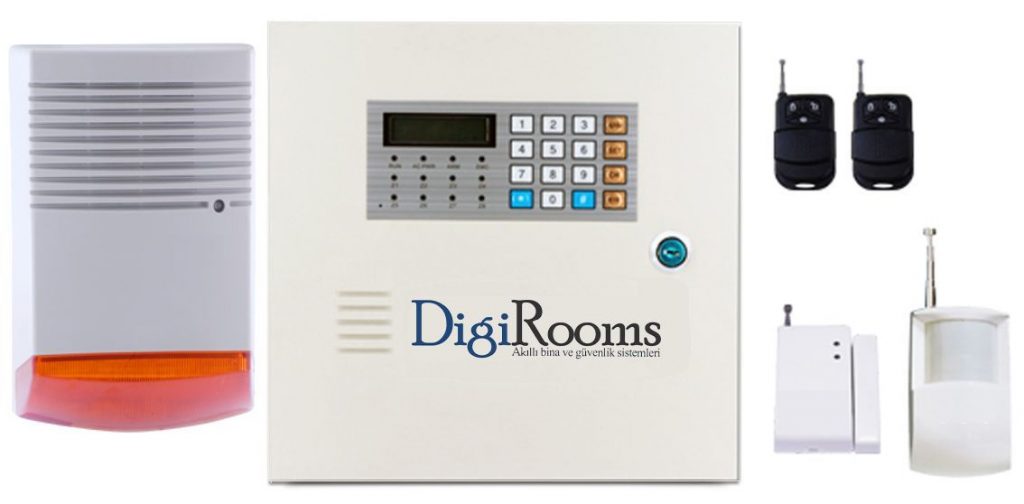 digirooms mühendislik hırsız alarm paneli